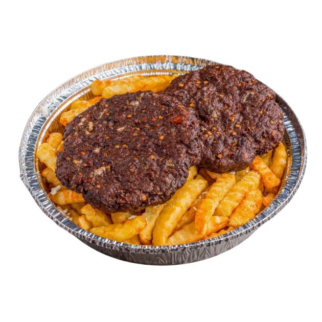 Chapli Kabab Fries Platter